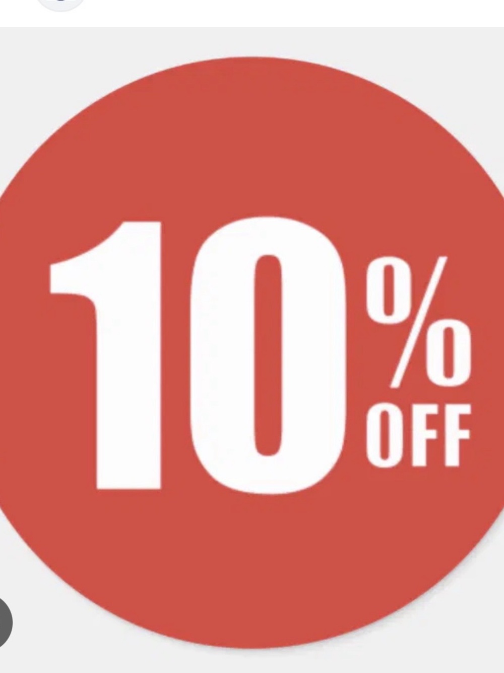 10% Off Promotion